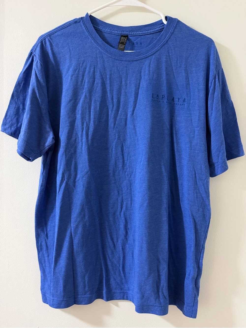 Men's Short-Sleeve Crew Neck T-Shirt in Royal Blue